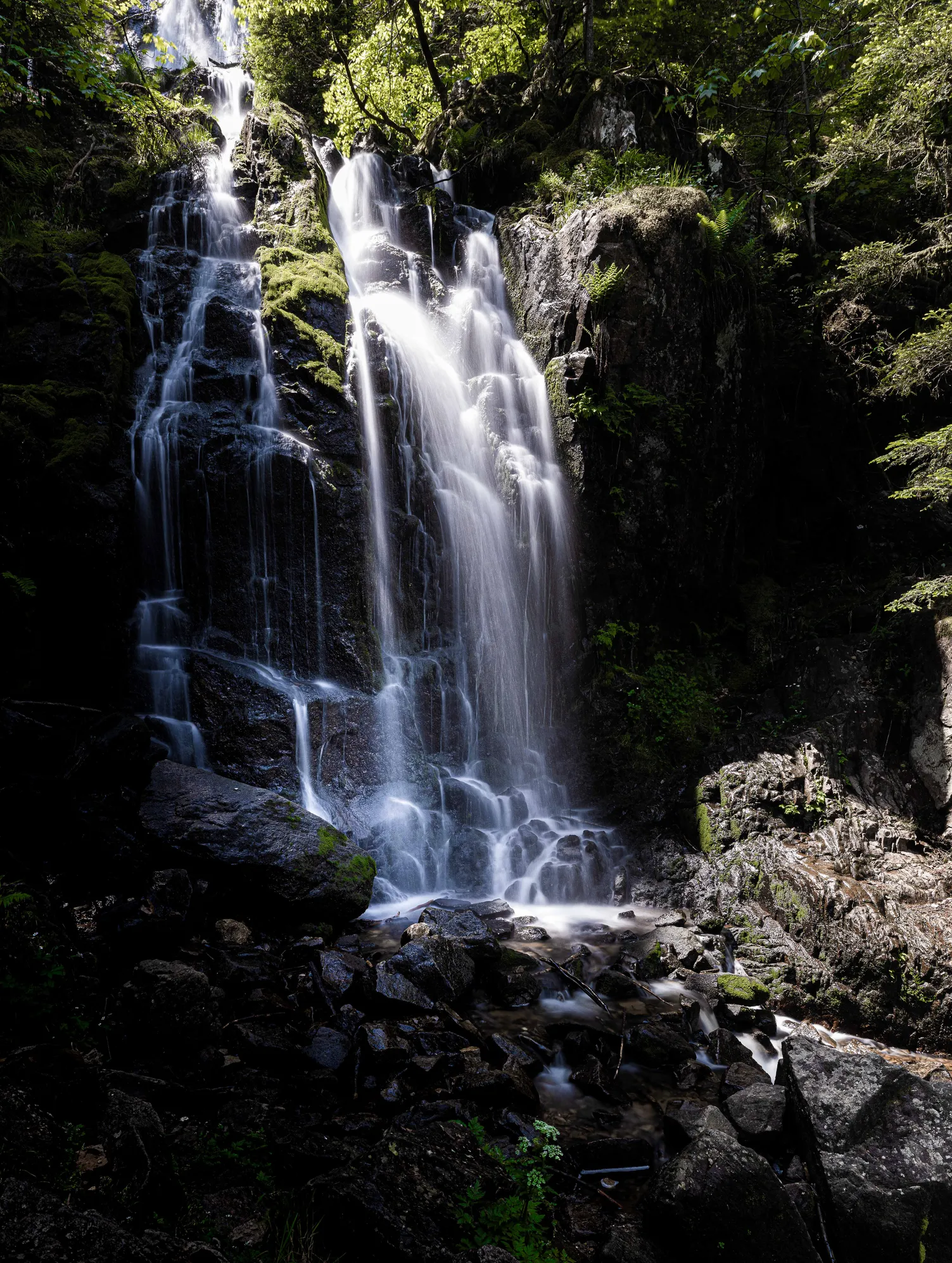 Großer Wasserfall von Tendon